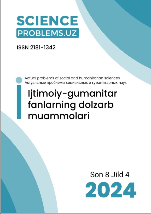Ijtimoiy-gumanitar fanlarning dolzarb muammolari